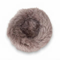 Handmade Natural Sheepskin Calming Pet Bed | Orvica - Greige