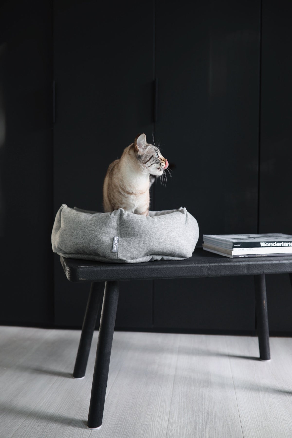 Calma Cat Bolster Bed - MiaCara