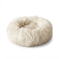 Handmade Natural Sheepskin Calming Pet Bed | Orvica - White