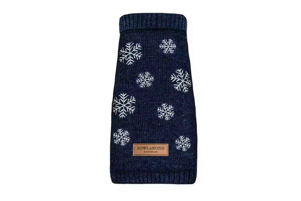 Snowflake Dog Sweater